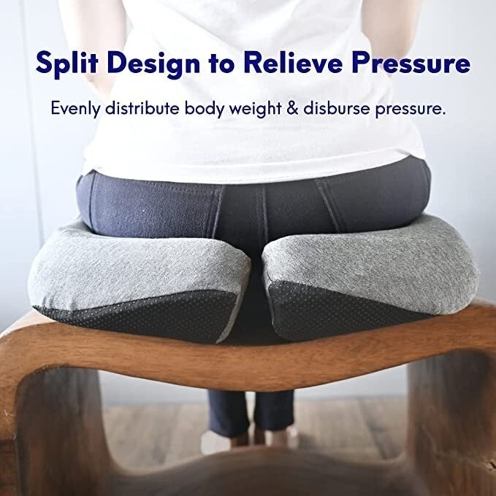 Cushion Lab Patented Pressure Relief Seat Cushion for Long Sitting Hours Memory - Picture 9 of 12